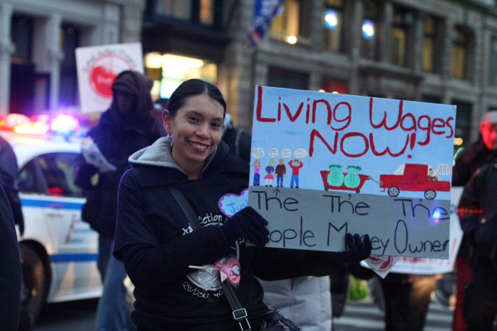 LivingWageSign