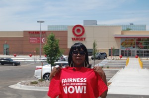 Former Zeller's worker Angela Rankine