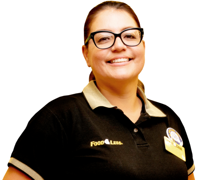 Female Grocery Worker