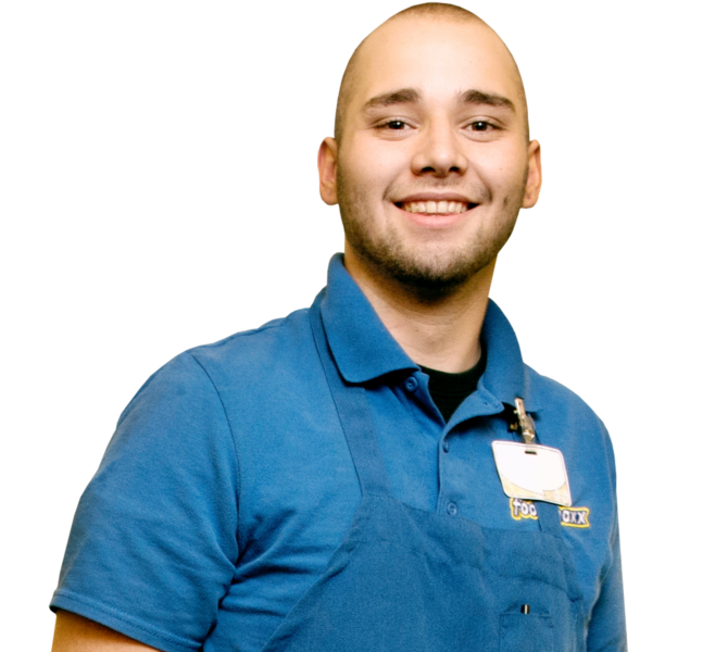 Young Male Grocery Worker